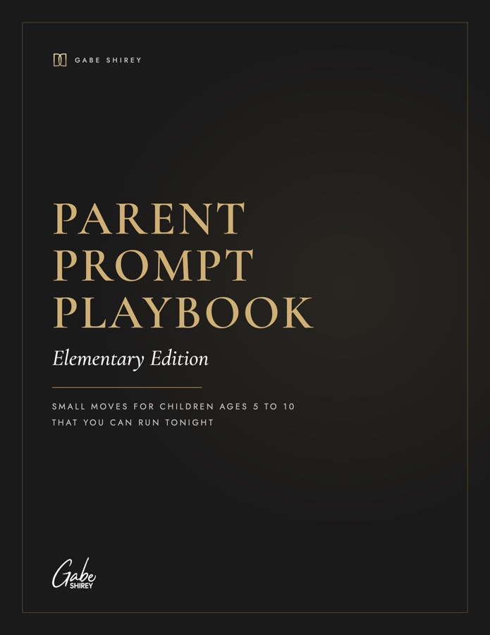 Parent Prompt Playbook Elementary Edition cover