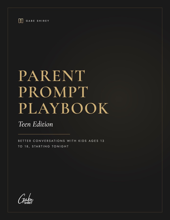 Parent Prompt Playbook Teen Edition cover